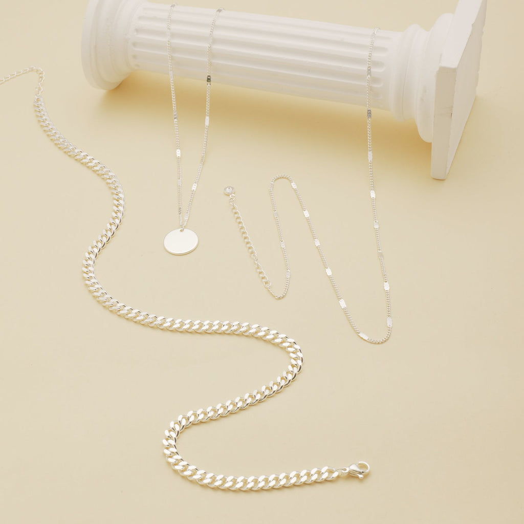 Gosfry Layered Pendant Necklaces