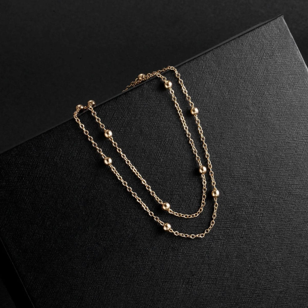 14K Gold Anklets Waterproof - GOSFRY