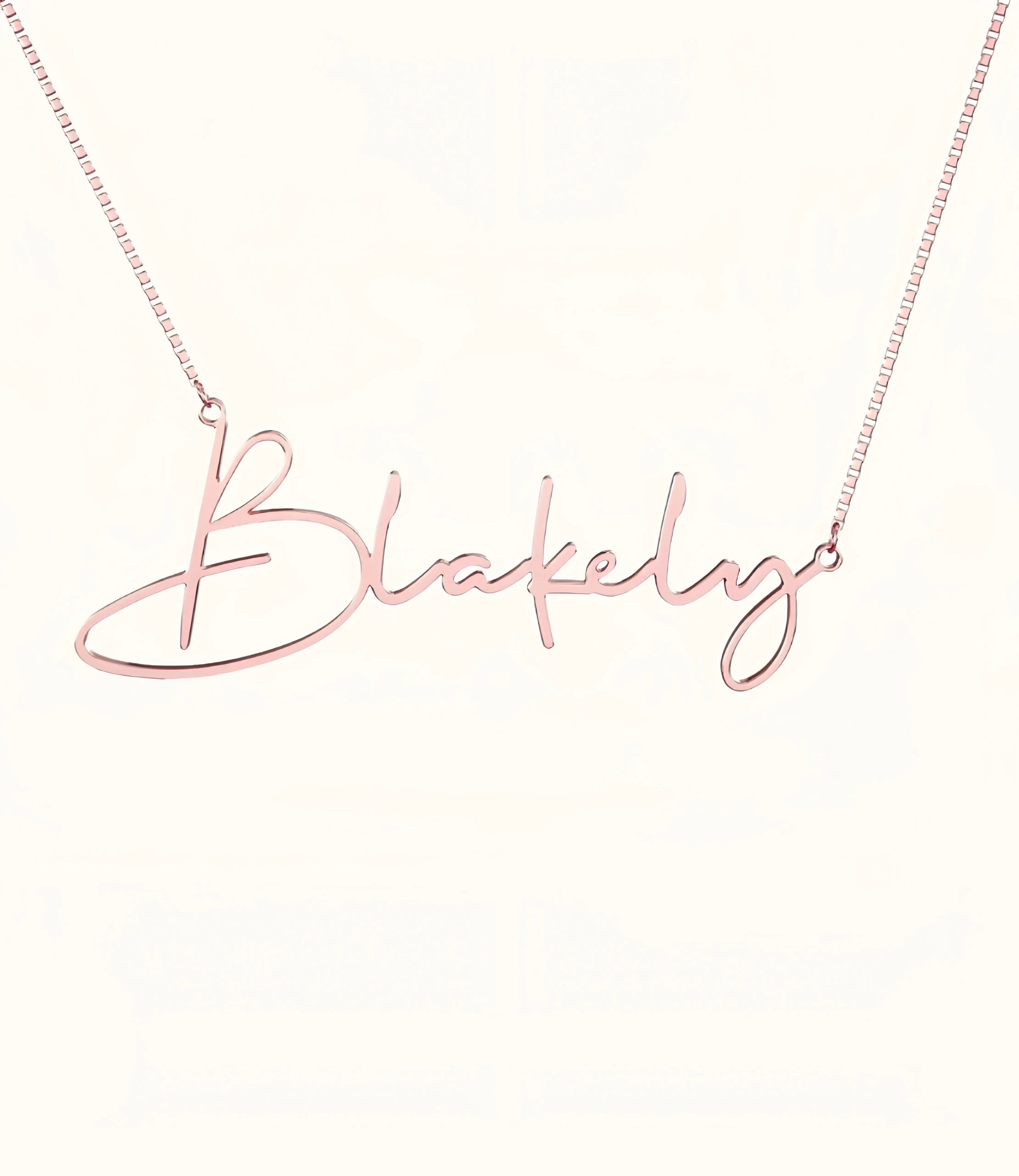 Gosfry Custom Name Necklaces