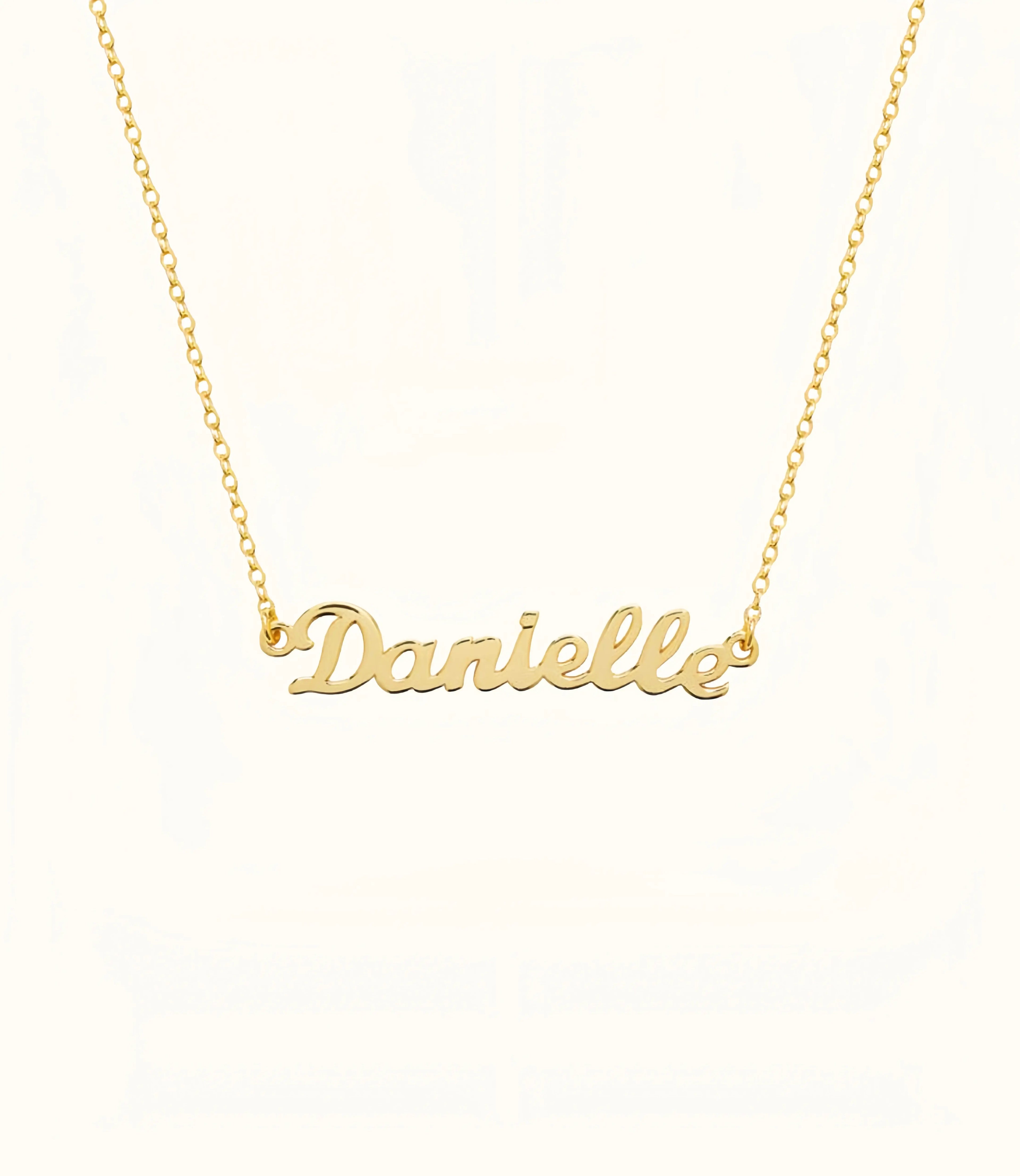 Gosfry Custom Name Necklaces