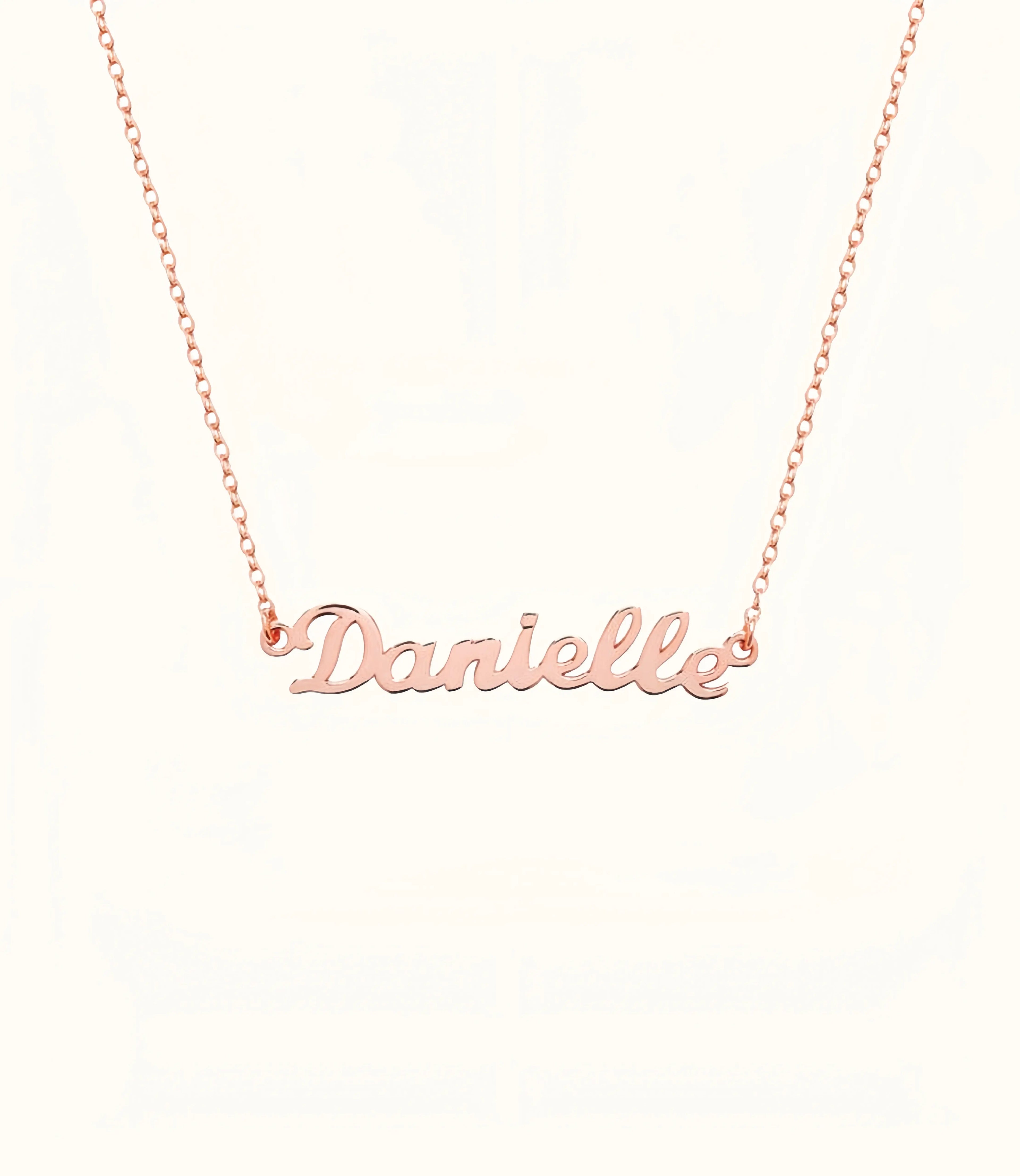 Gosfry Custom Name Necklaces