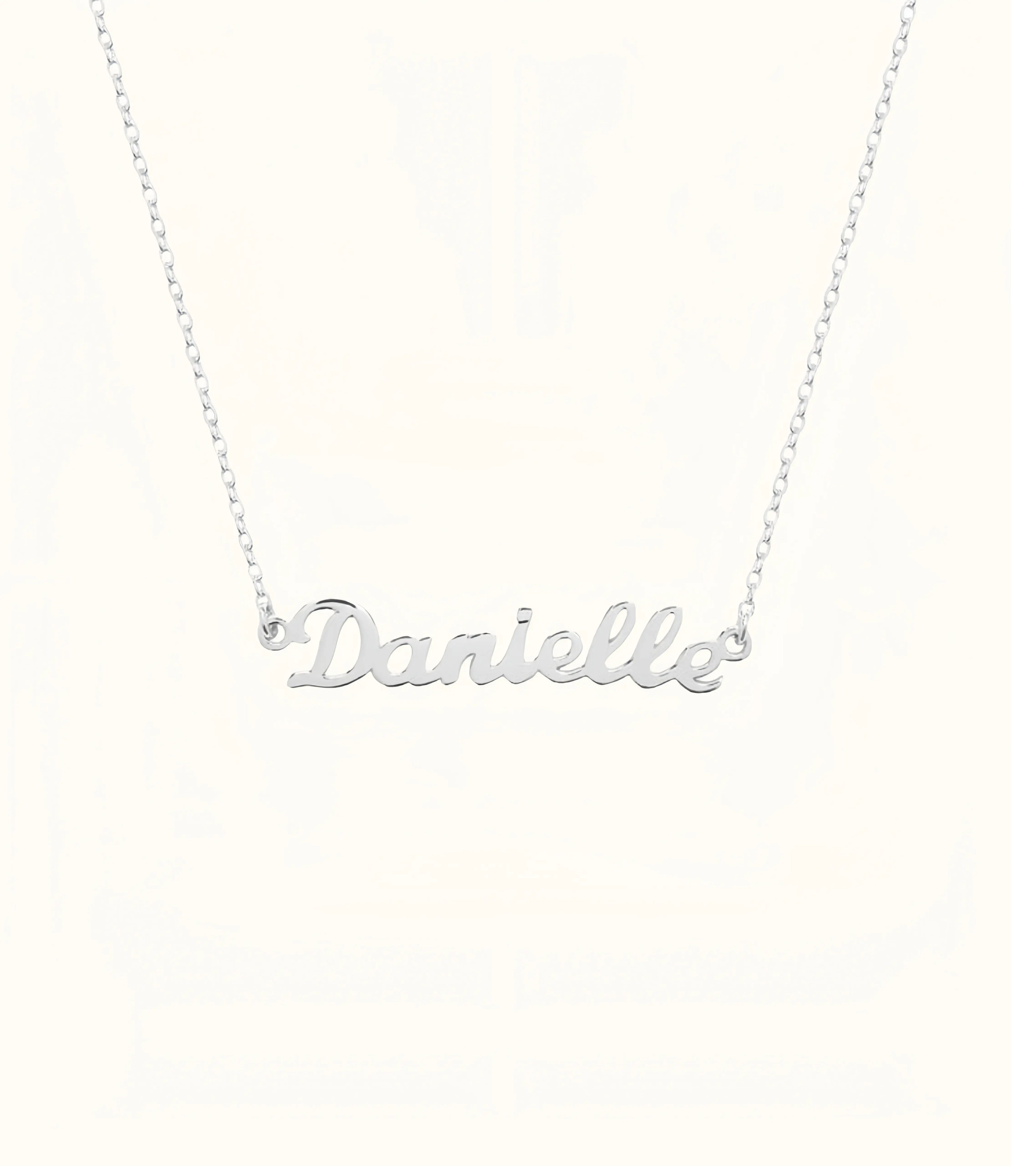 Gosfry Custom Name Necklaces