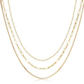 Gold Layered Set Necklaces - GOSFRY