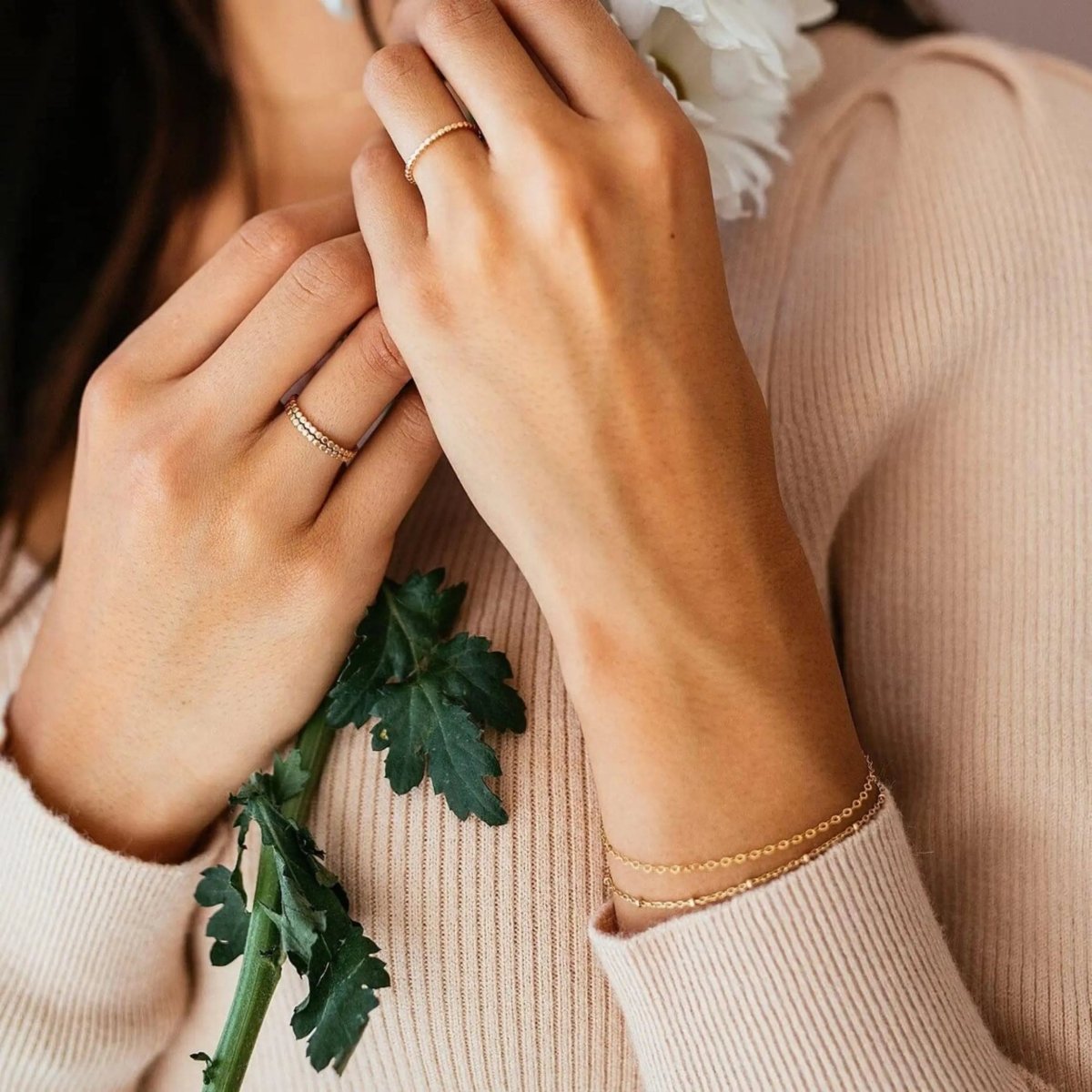 Gosfry 14K Gold Bracelets - GOSFRY