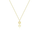 Gosfry 14k Gold David Star Necklaces - GOSFRY