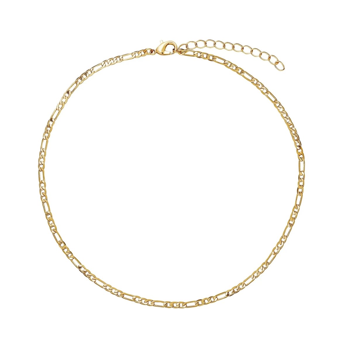 Gosfry 14K Gold Plated Chain Anklets - GOSFRY