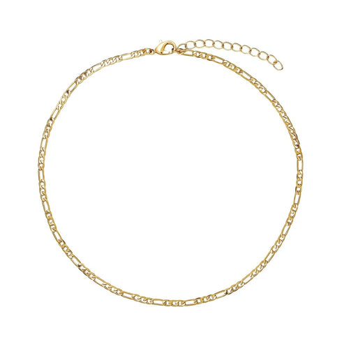 Gosfry 14K Gold Plated Chain Anklets - GOSFRY