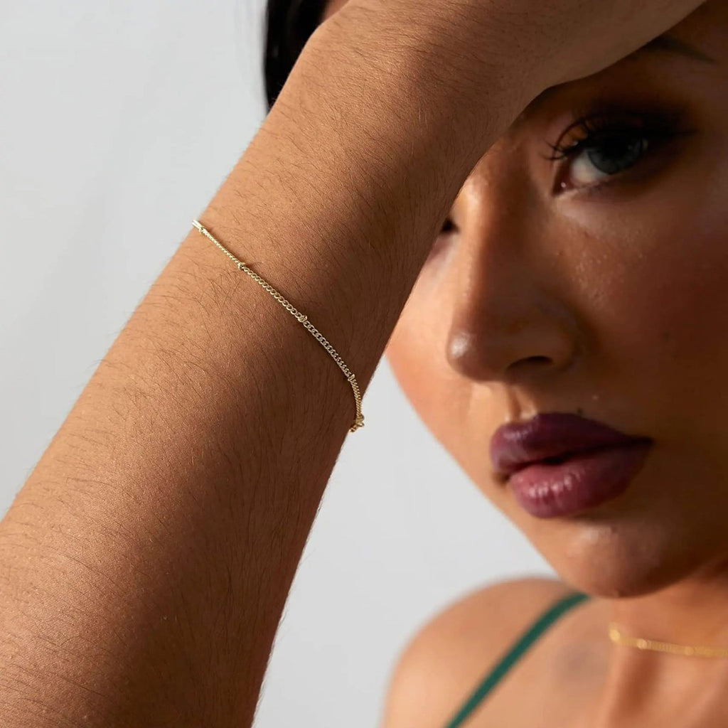 Gosfry 14K Gold Satellite Bracelets - GOSFRY