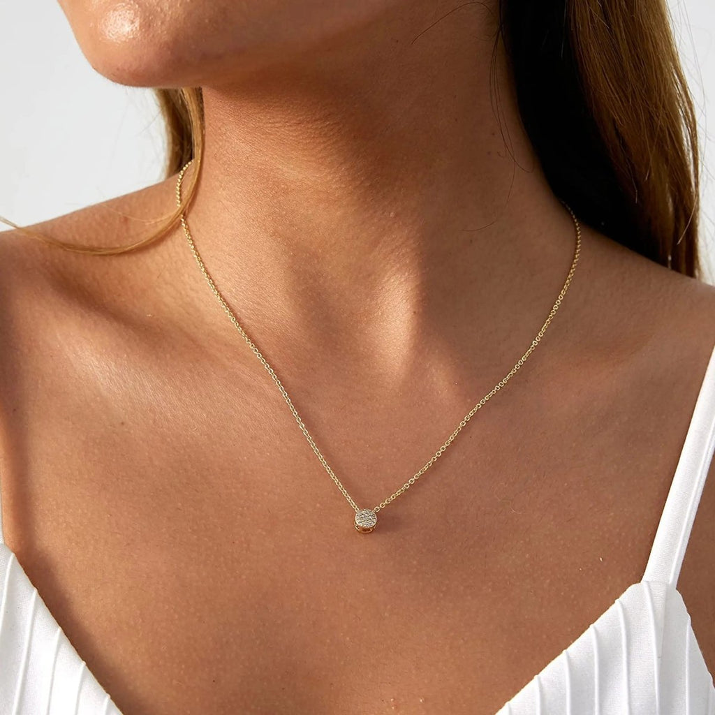 Gosfry Cubic Zirconia Diamond Necklaces - GOSFRY