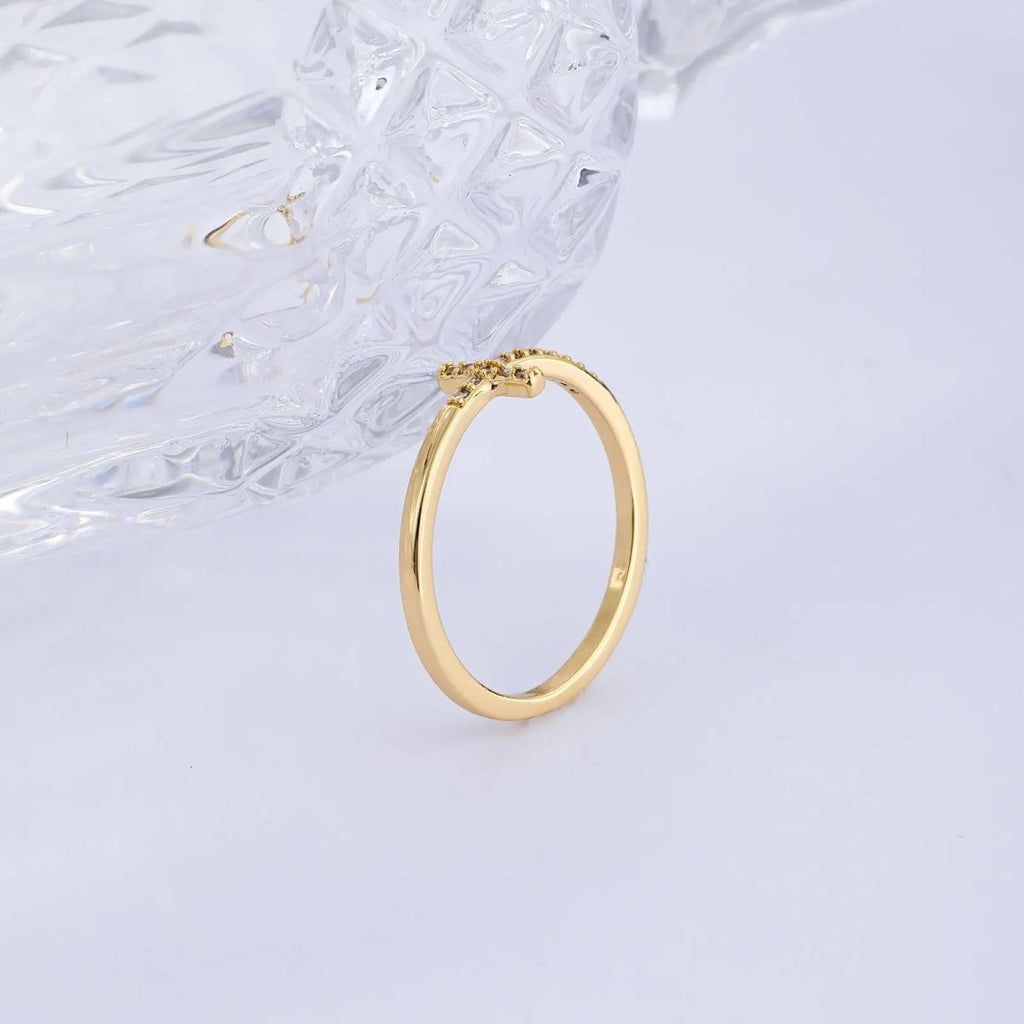 Gosfry CZ Cross Ring Size 6 to 9 - GOSFRY