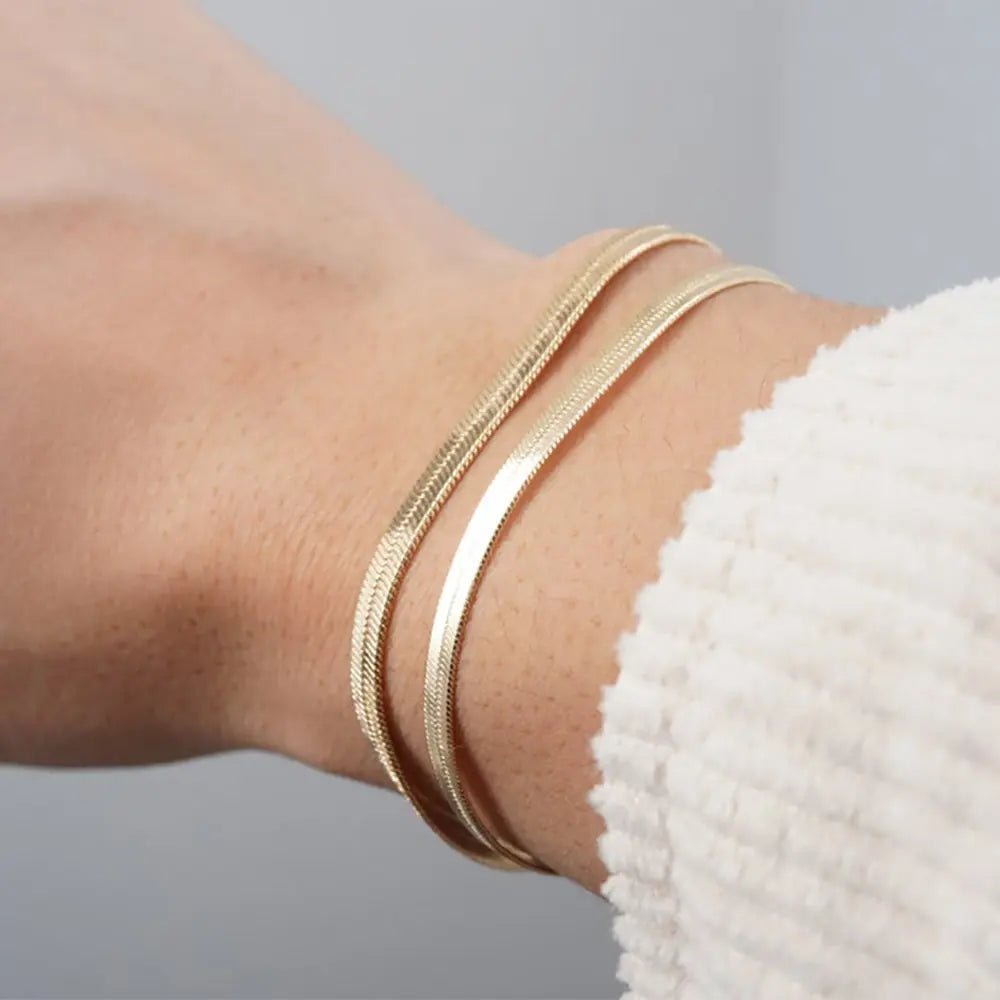 Gosfry Dainty Gold Bracelets - GOSFRY