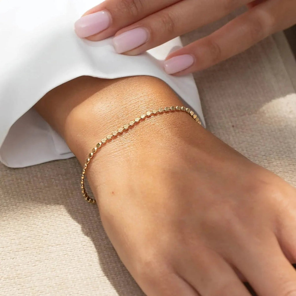 Gosfry Dainty Gold Dot Bracelets - GOSFRY