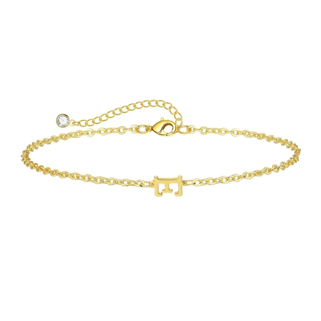 Gosfry Dainty Gold Initial Bracelets - GOSFRY