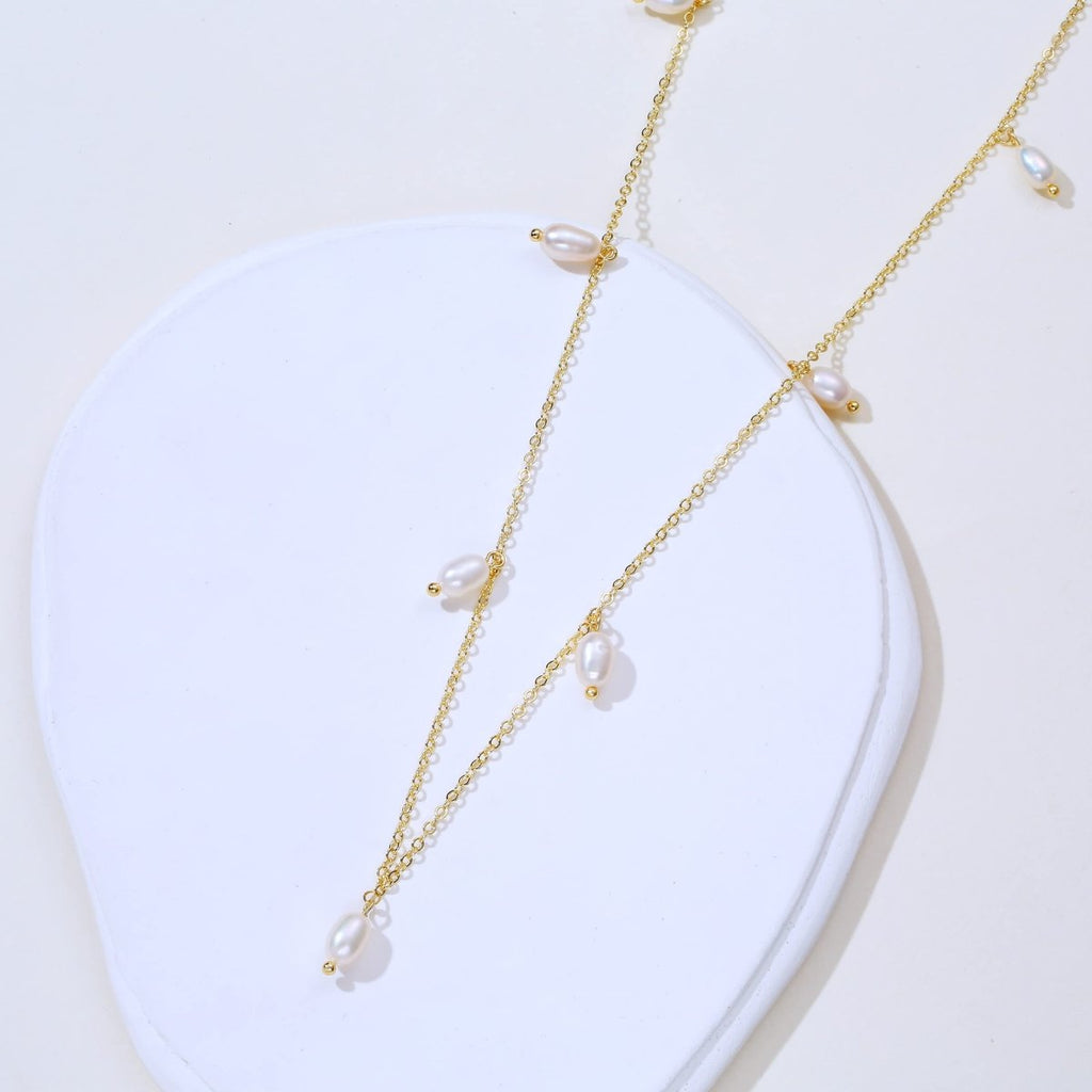 Gosfry Dainty Pearl Necklaces - GOSFRY