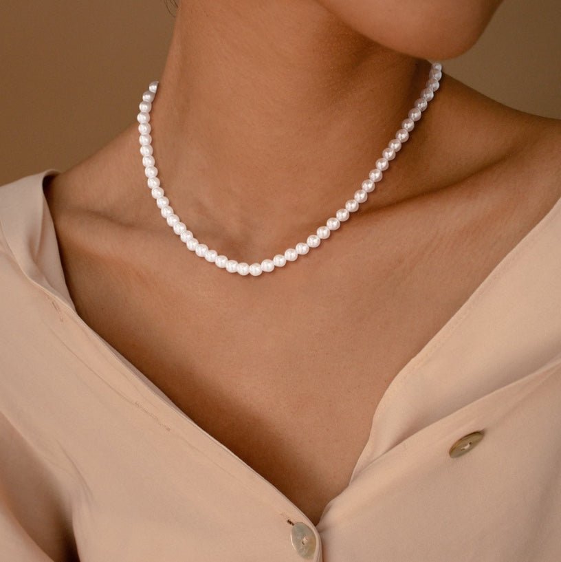 Gosfry Dainty Pearl Necklaces - GOSFRY