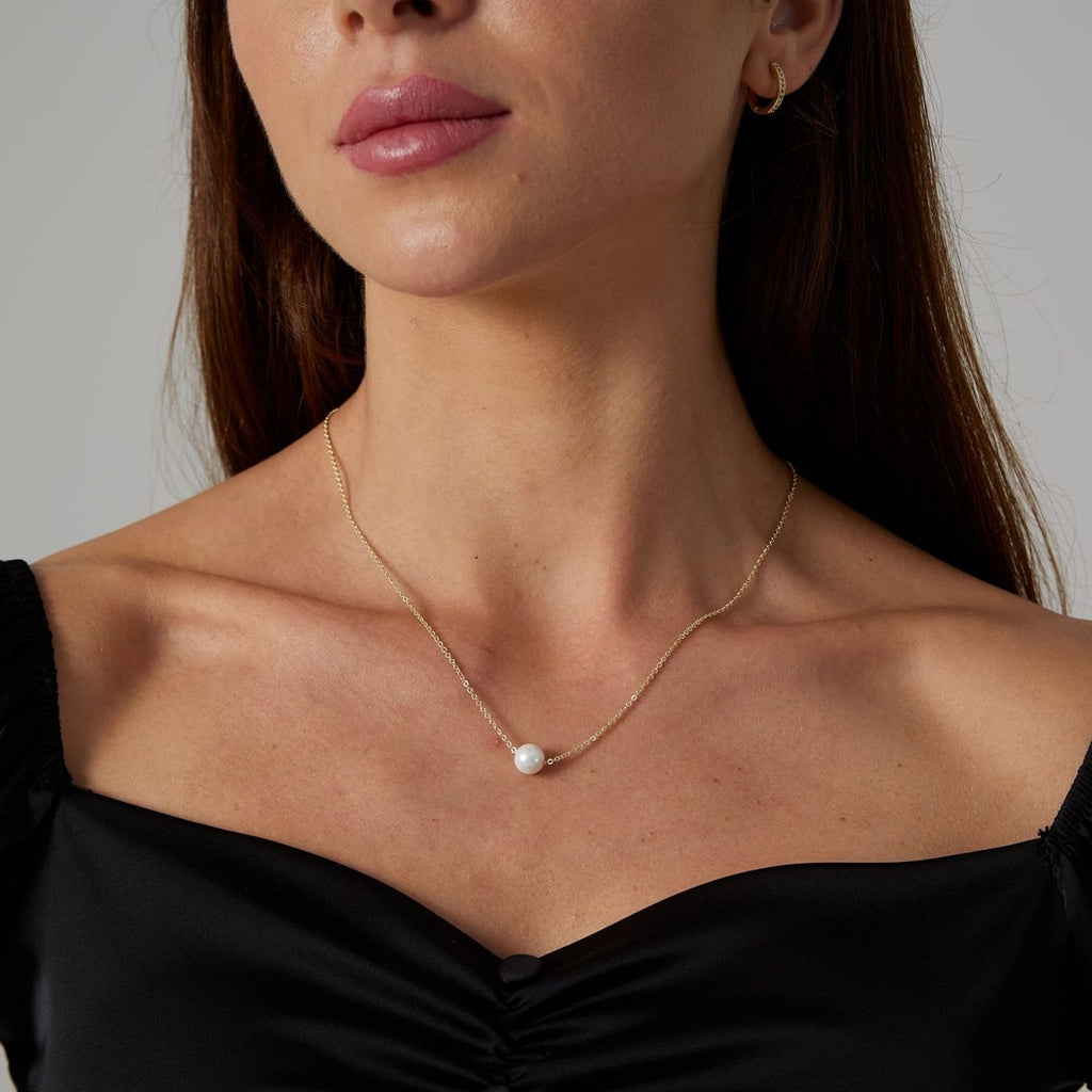 Gosfry Dainty Pearl Necklaces - GOSFRY