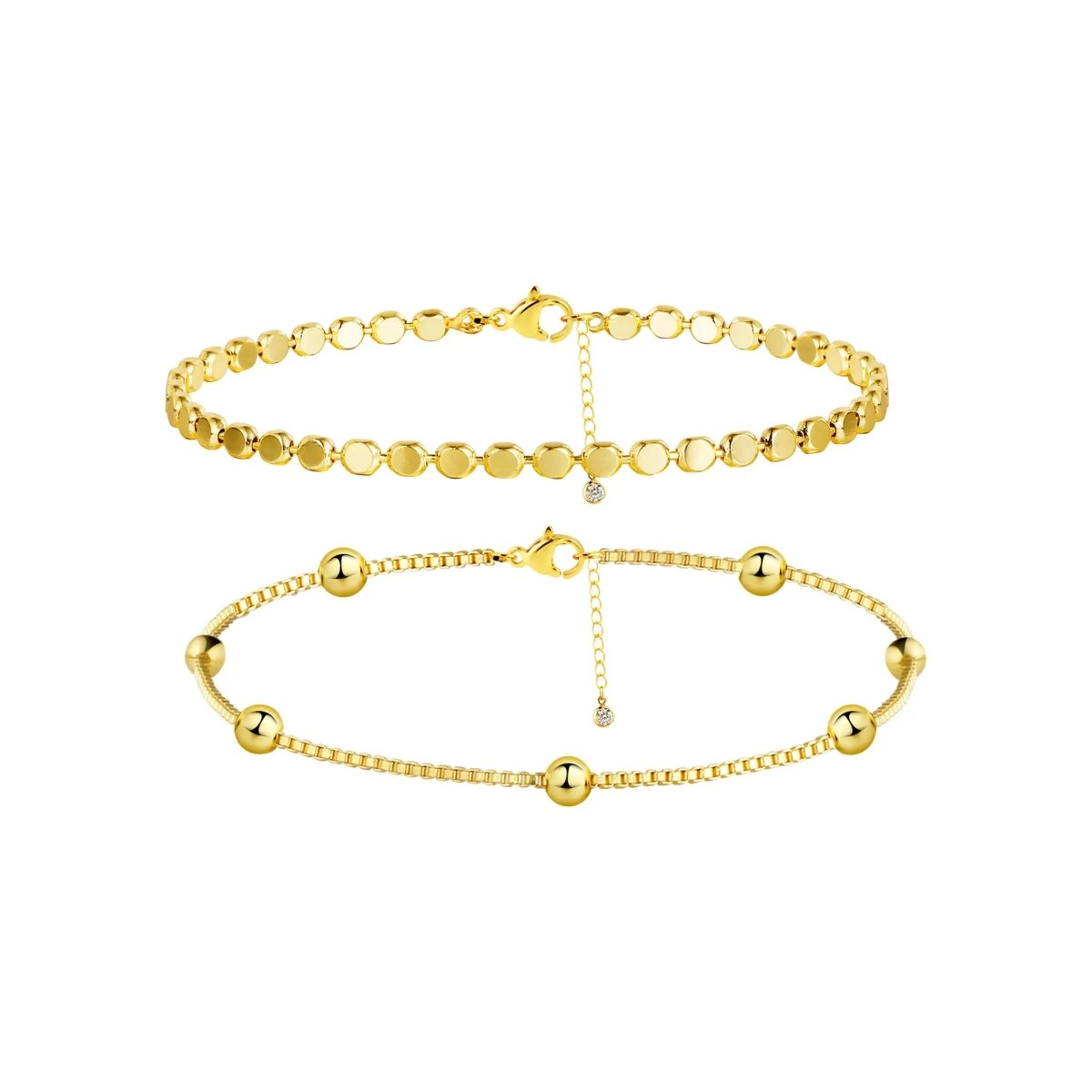 Gosfry Gold Bracelets Stacks - GOSFRY