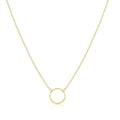 Gosfry Gold Circle Necklaces - GOSFRY
