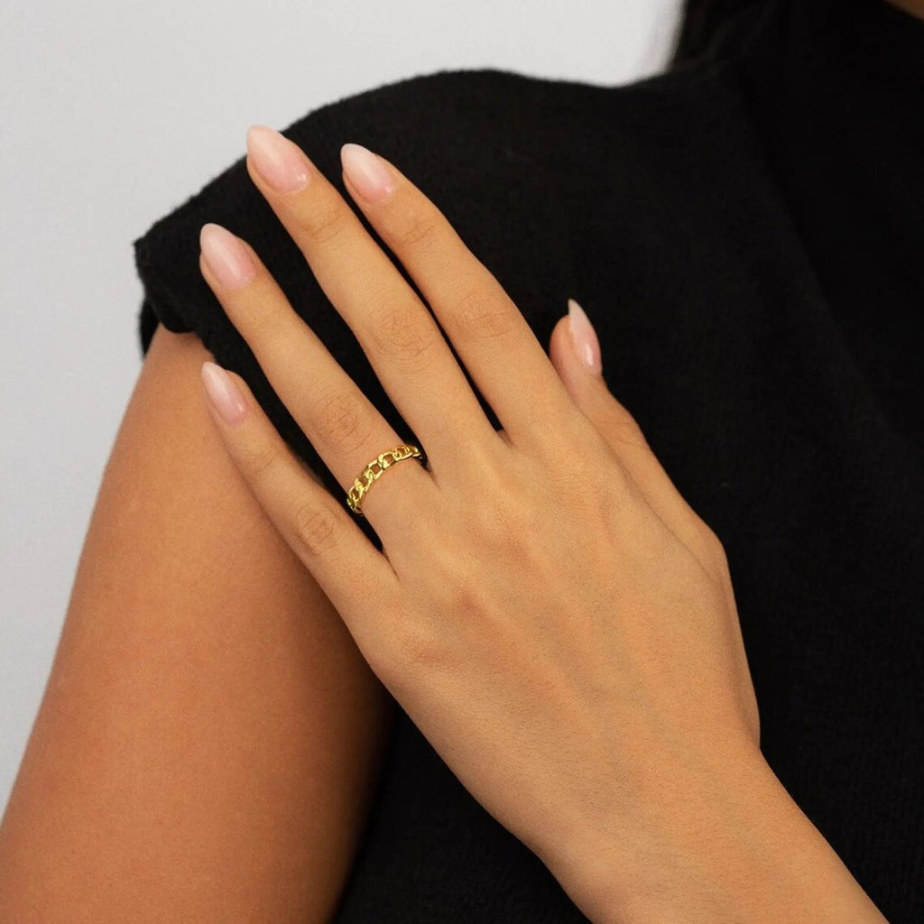 Gosfry Gold Cuba Lightweight Rings - GOSFRY