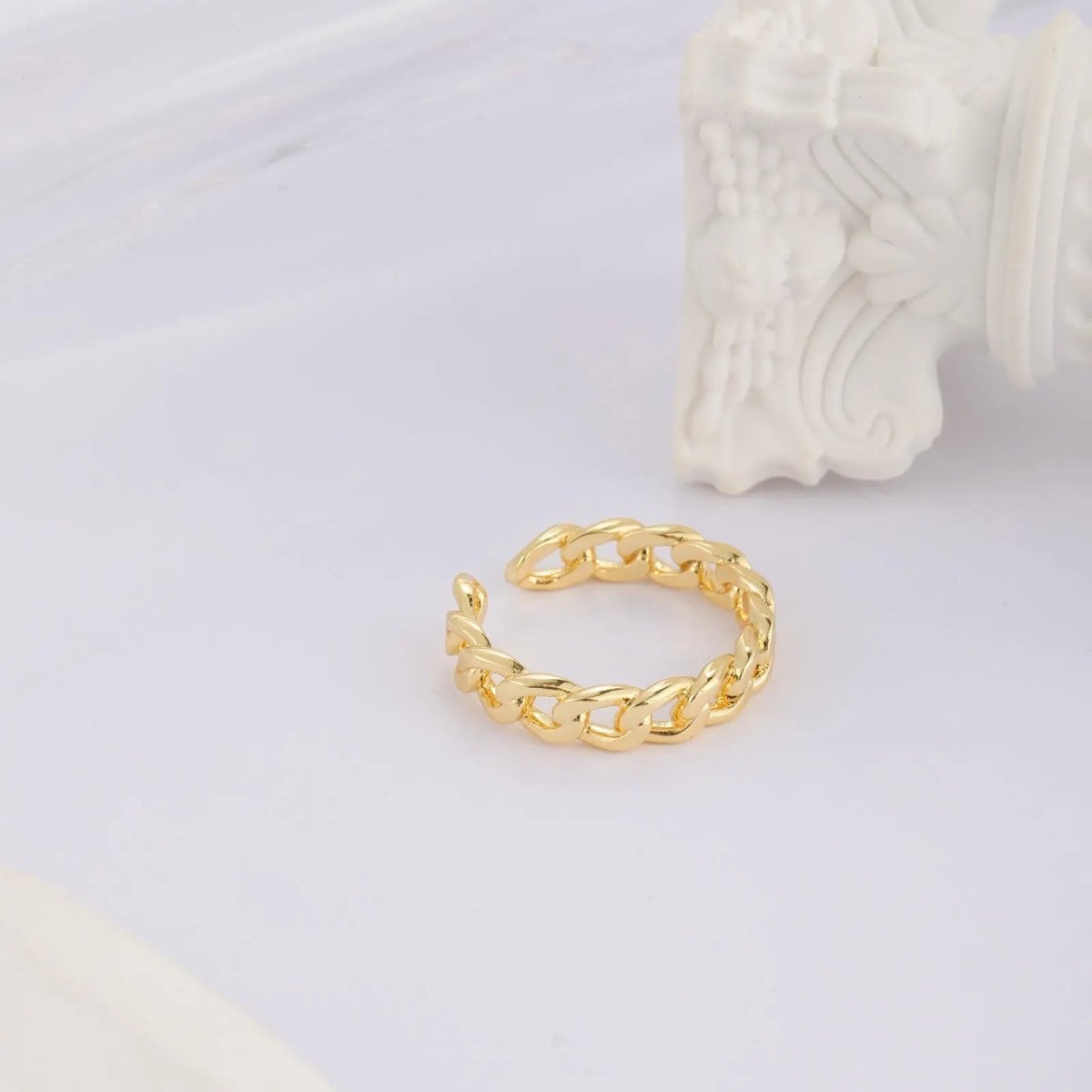 Gosfry Gold Cuba Lightweight Rings - GOSFRY