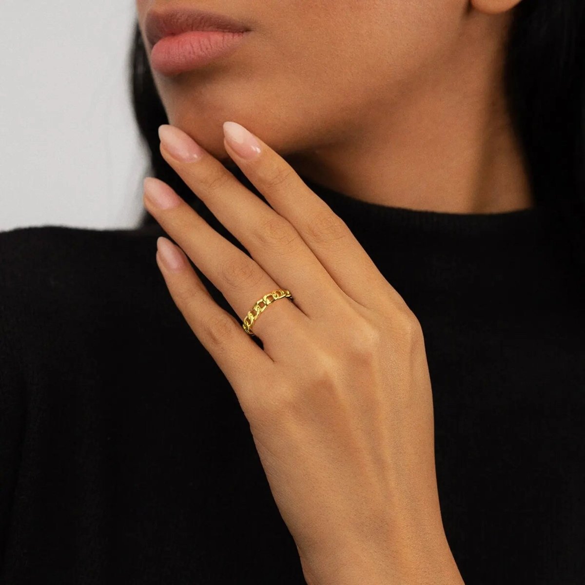 Gosfry Gold Cuba Lightweight Rings - GOSFRY