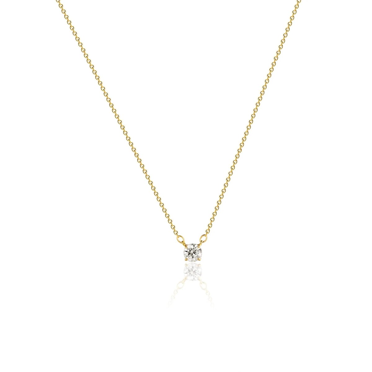 Gosfry Gold Filled Cubic Zirconia Necklaces - GOSFRY
