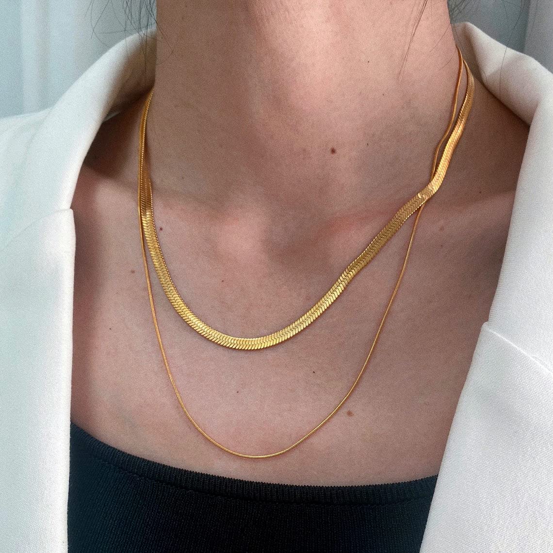 Gosfry Gold Layered Necklaces - GOSFRY