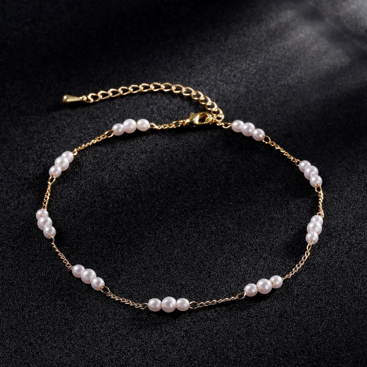 Gosfry Gold Pearl Anklet Bracelets Beach - GOSFRY