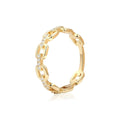 Gosfry Gold Sparkling Square CZ Rings - GOSFRY