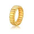 Gosfry Gold Stripe Rings Size 6 - 9 - GOSFRY