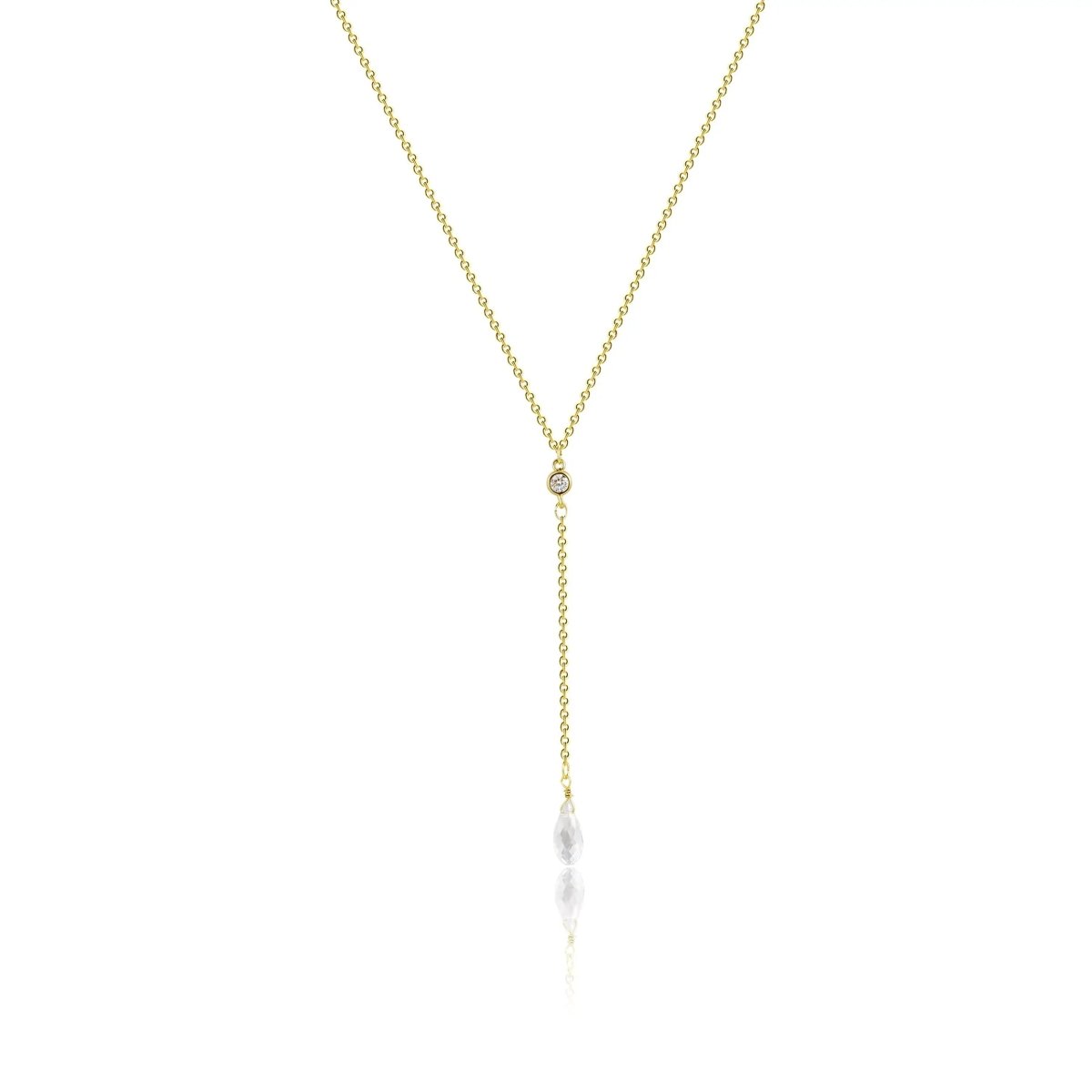 Gosfry Gold Y Dainty Necklaces - GOSFRY