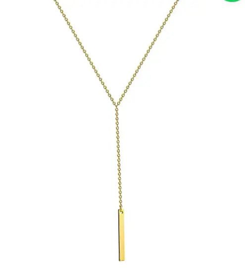 Gosfry Gold Y Dainty Necklaces - GOSFRY