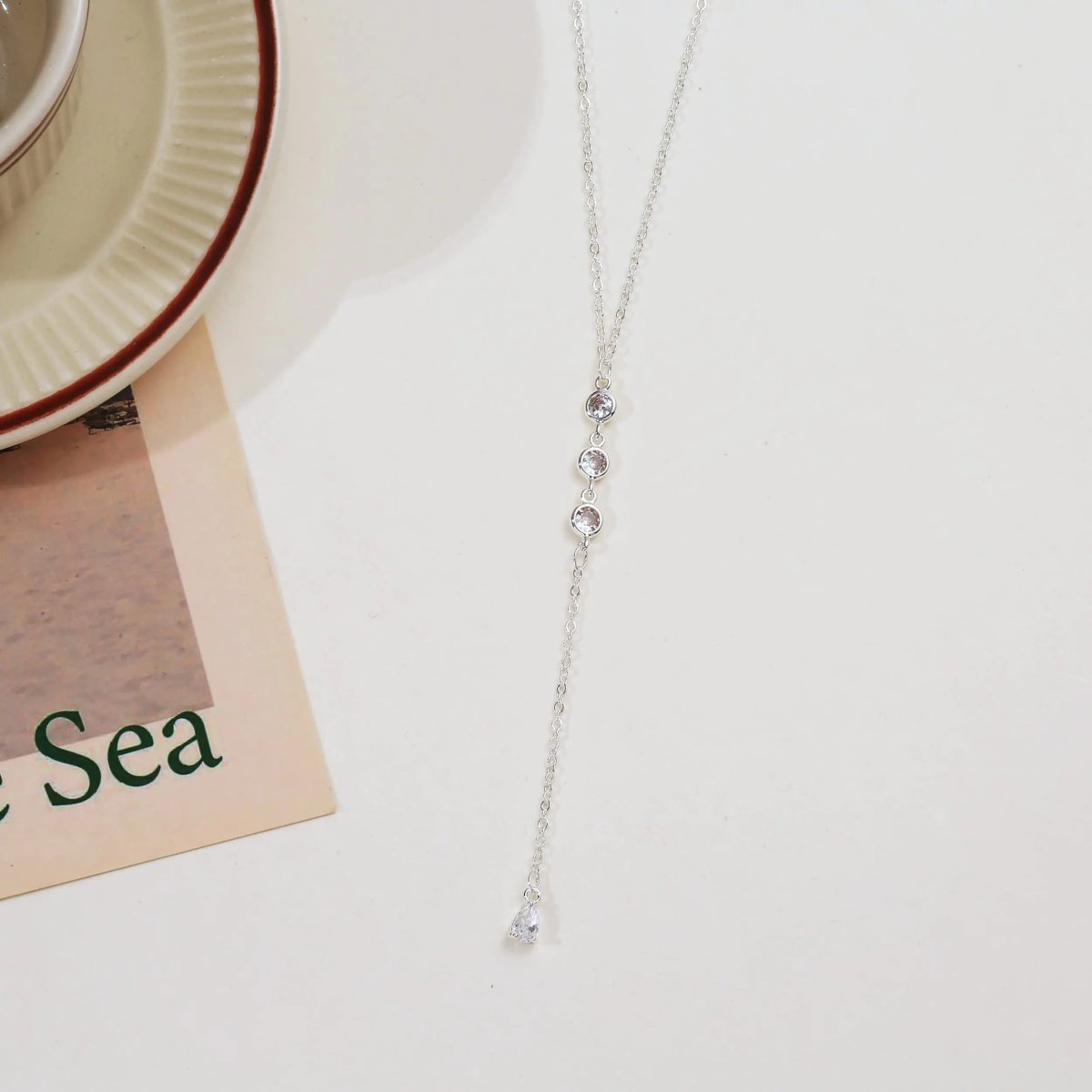 Gosfry Gold Y Dainty Necklaces - GOSFRY