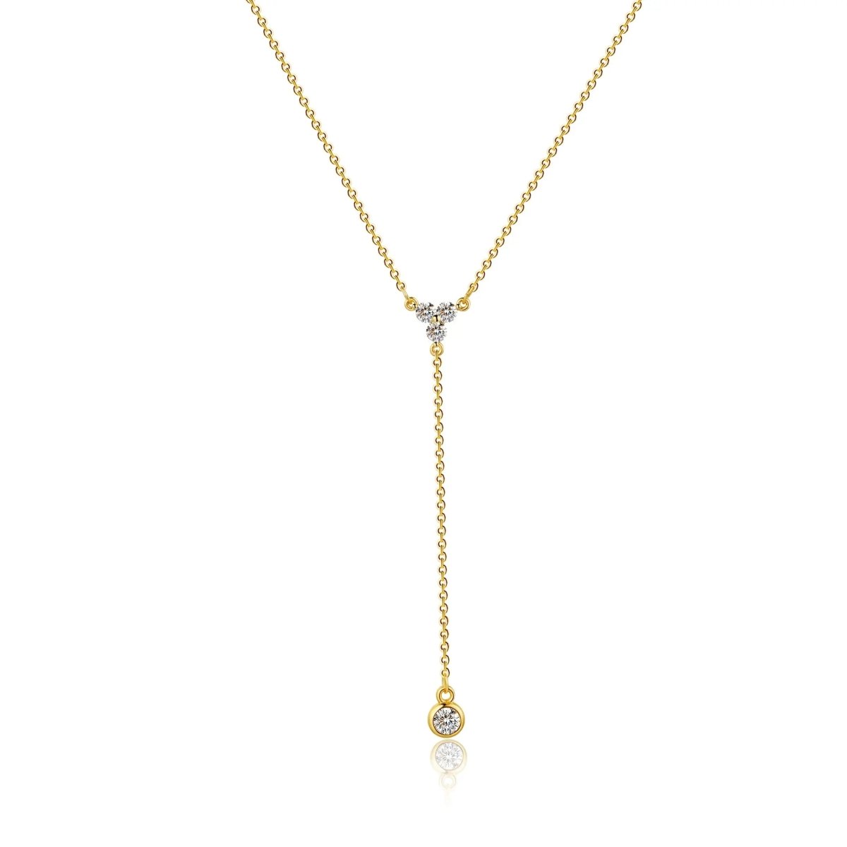 Gosfry Gold Y Dainty Necklaces - GOSFRY
