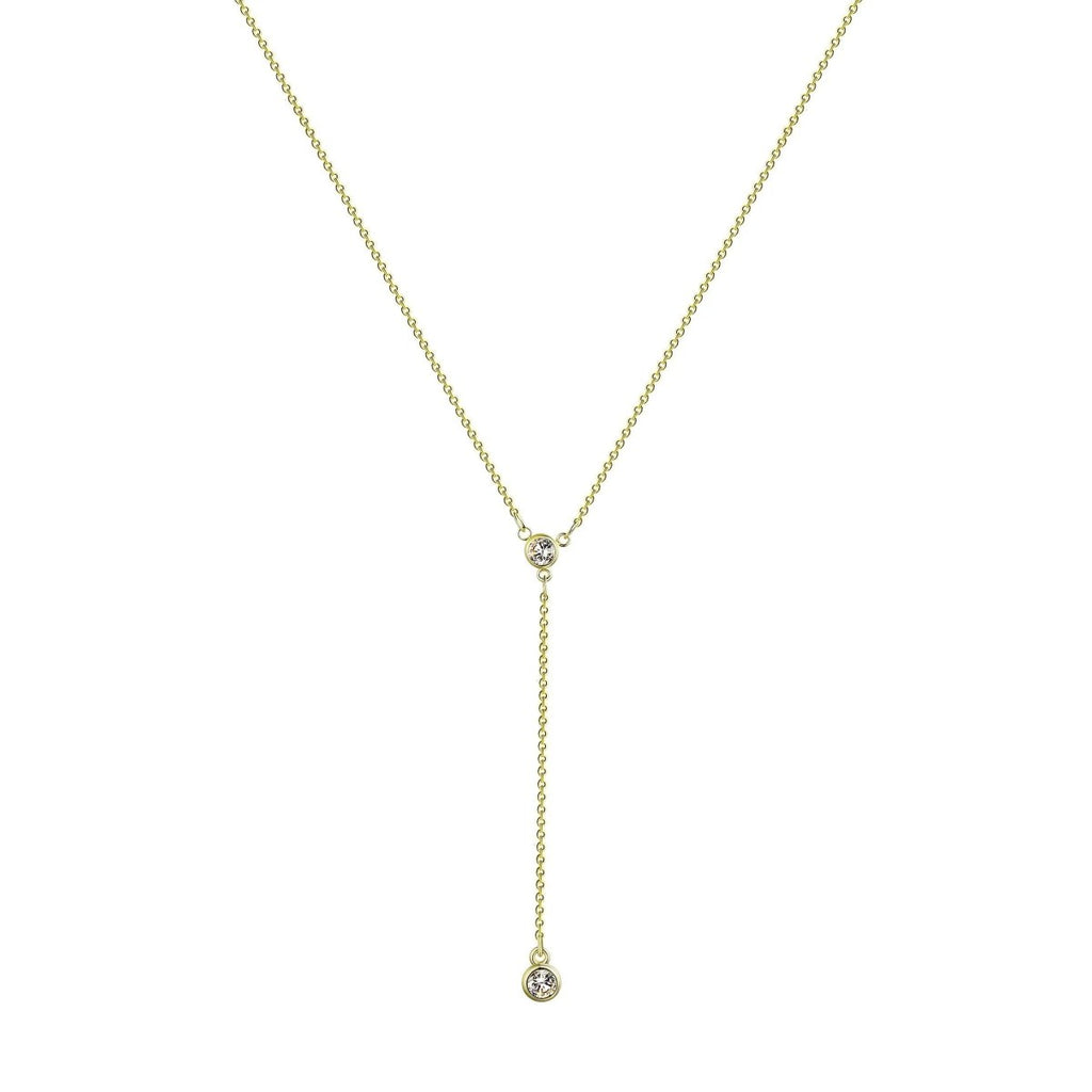 Gosfry Gold Y Dainty Necklaces - GOSFRY