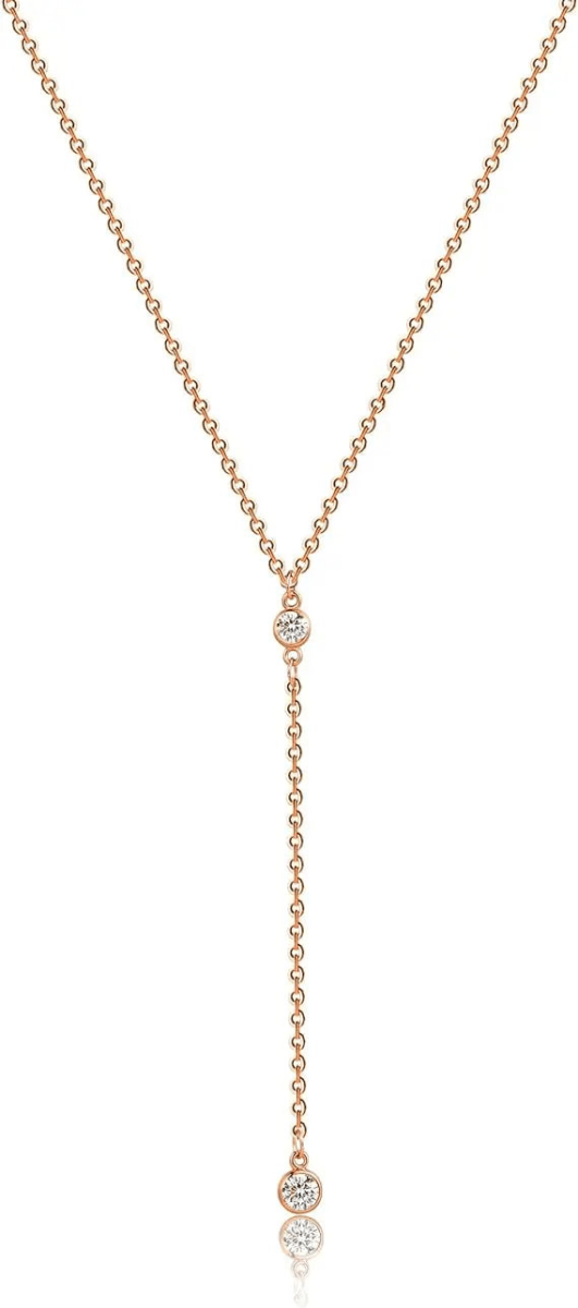 Gosfry Gold Y Dainty Necklaces - GOSFRY