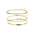 Gosfry Layered Gold Plated Dot Bracelets - GOSFRY