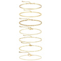 Gosfry Layered Gold/Silver Bracelets - GOSFRY