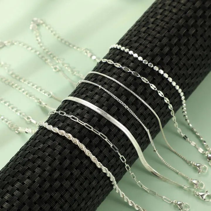 Gosfry Layered Gold/Silver Bracelets - GOSFRY