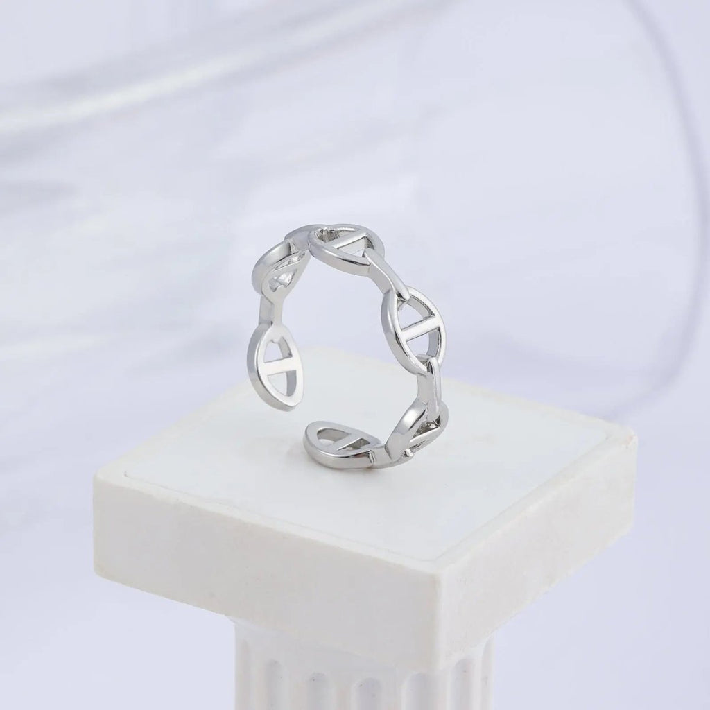 Gosfry Silver Cuba Lightweight Rings - GOSFRY