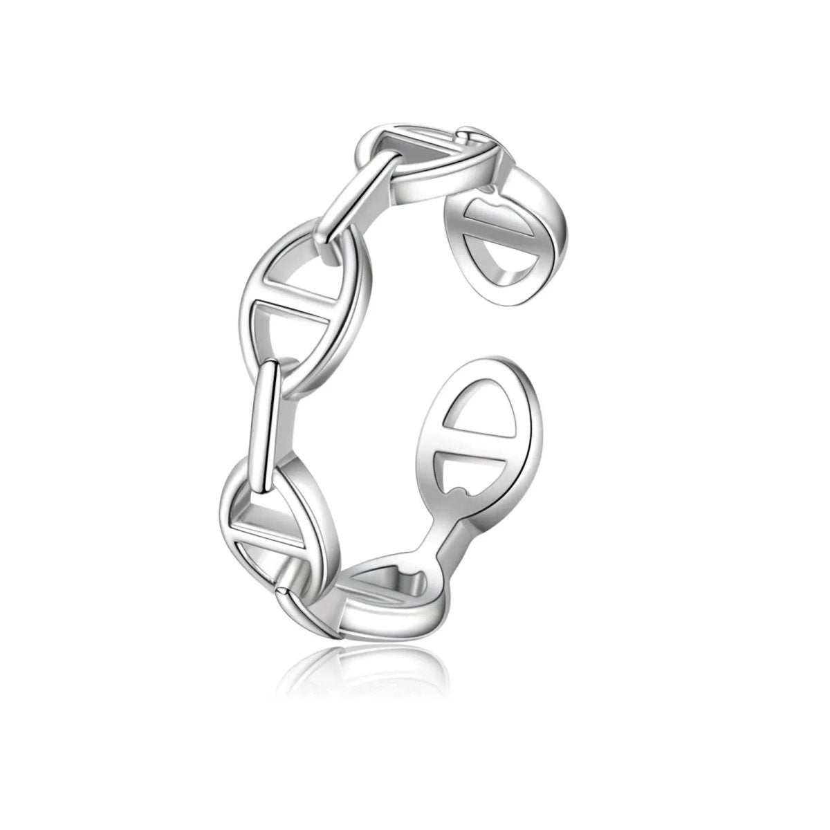 Gosfry Silver Cuba Lightweight Rings - GOSFRY