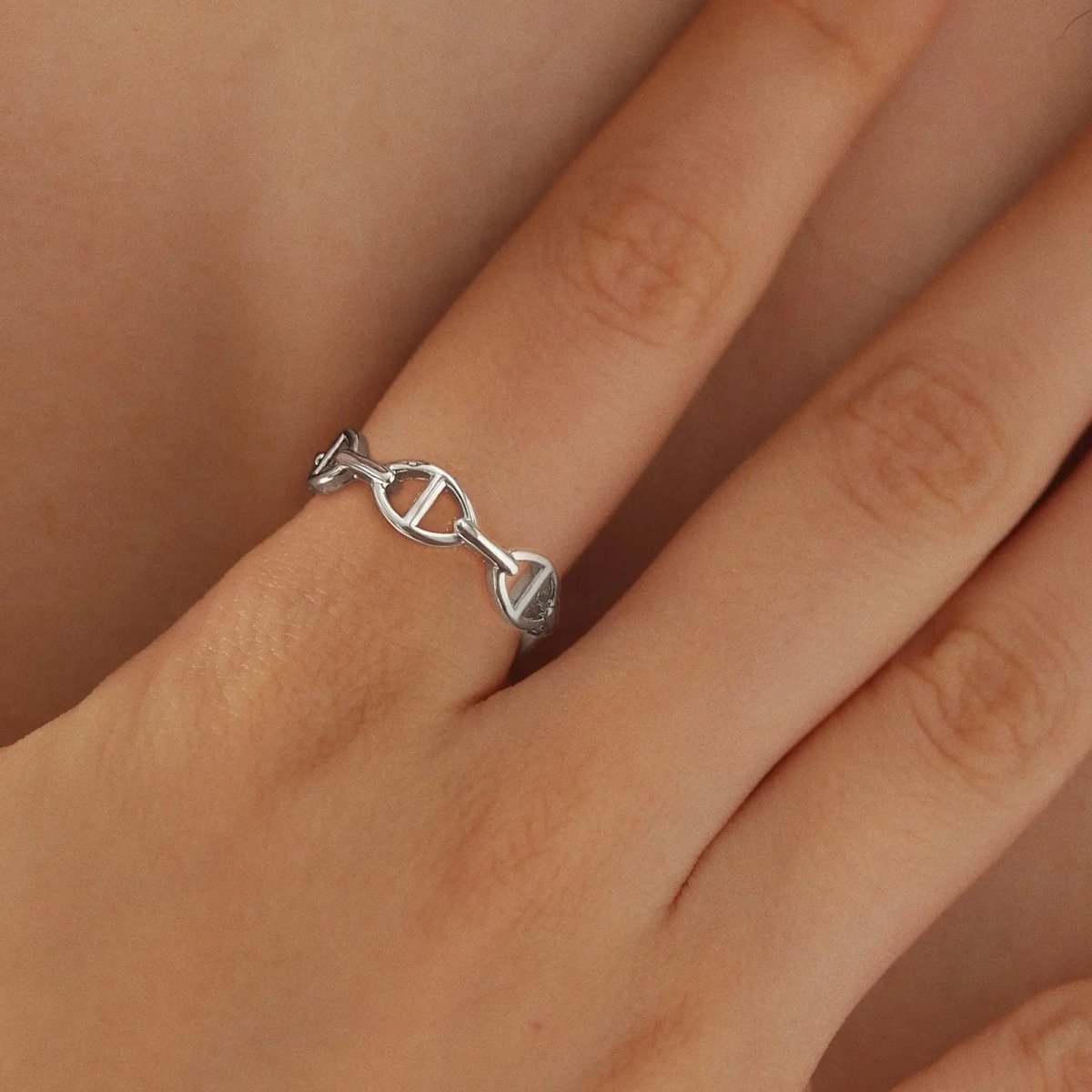 Gosfry Silver Cuba Lightweight Rings - GOSFRY