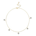 Gosfry Simple Diamond Choker Necklaces - GOSFRY