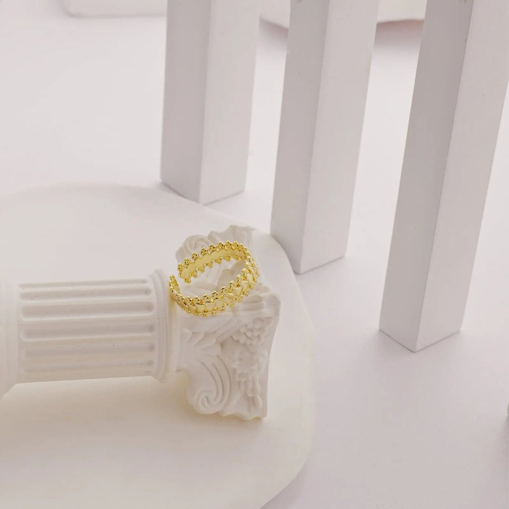 Gosfry Stackable 14K Gold Rings - GOSFRY