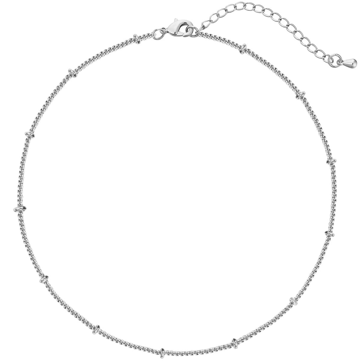 Silver Satellite Ankle Bracelets - GOSFRY